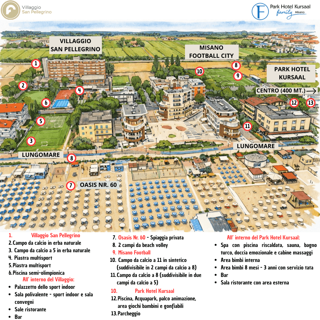 Where the Villaggio San Pellegrino is located